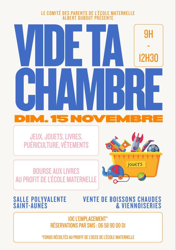 Vide ta chambre !