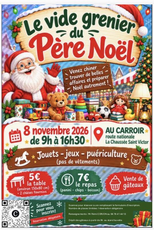 Vide grenier du père noel