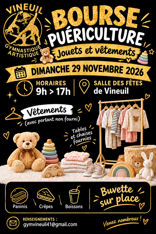 Bourse aux jouets - puériculture