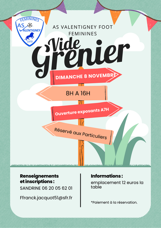Vide grenier de l'asfoot feminines