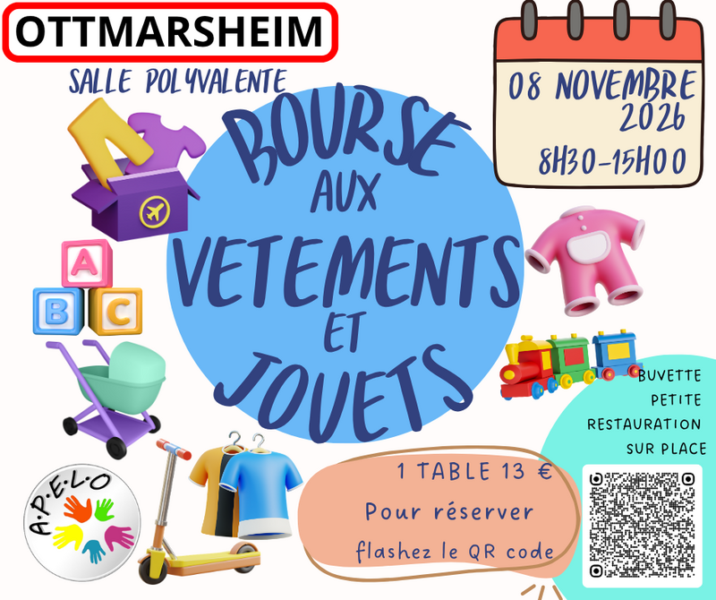 Bourse aux vêtements et jouets