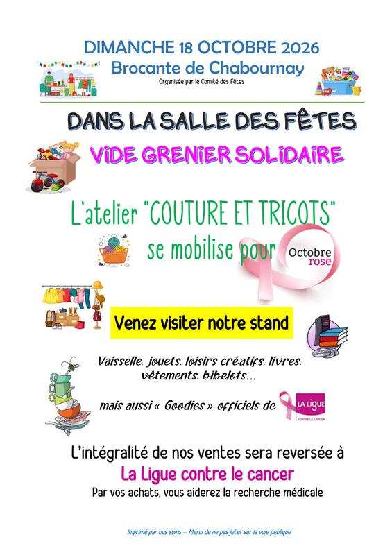Vide grenier solidaire