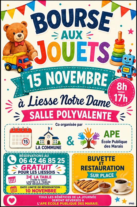 Bourse aux jouets