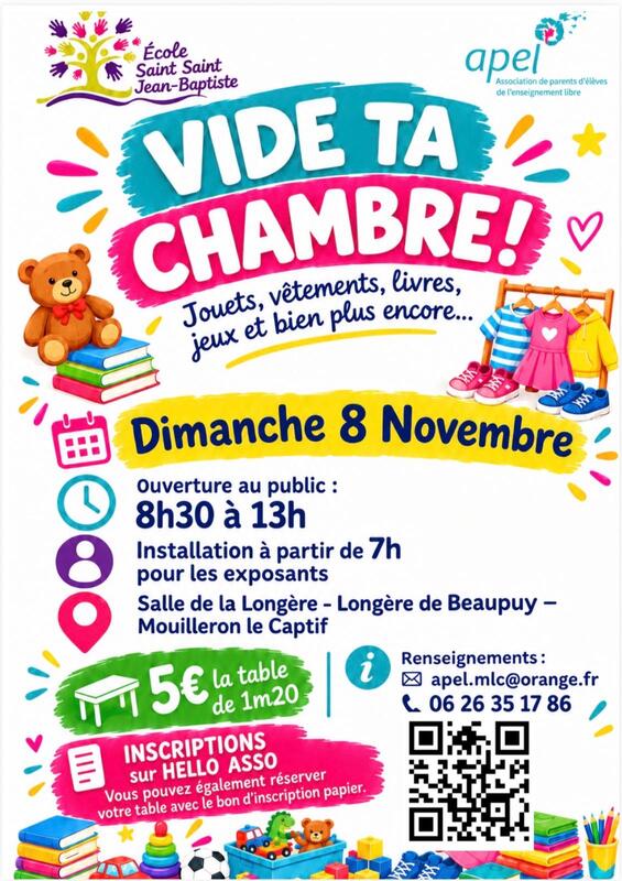 Vide ta chambre