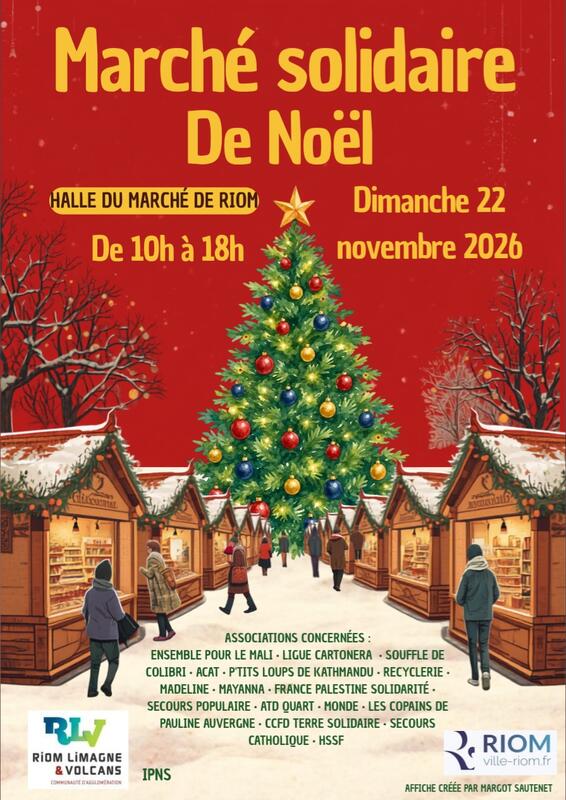 Marché solidaire de noël