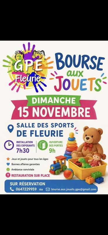 Bourse aux jouets du gpe