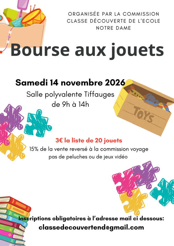 Bourse aux jouets