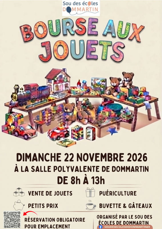 Bourse aux jouets du sou des écoles