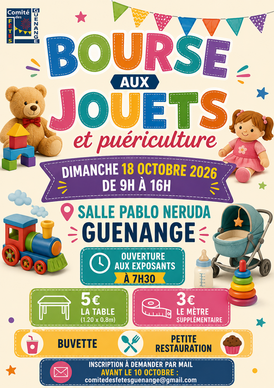 Bourse aux jouets et puériculture