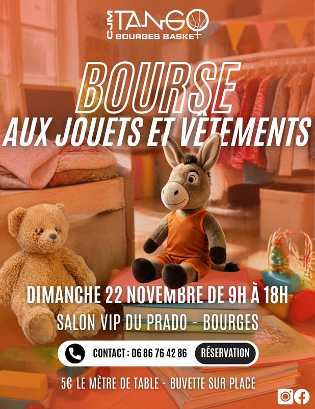Bourse aux jouets et vêtements