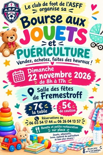 Bourse aux jouets et puériculture