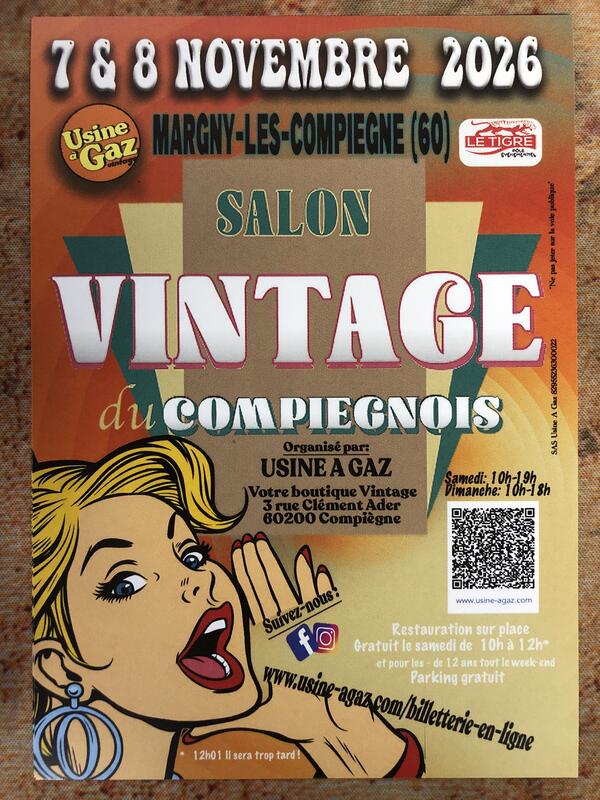 Salon vintage du compiègnois