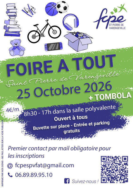 Foire à tout des parents d'élèves