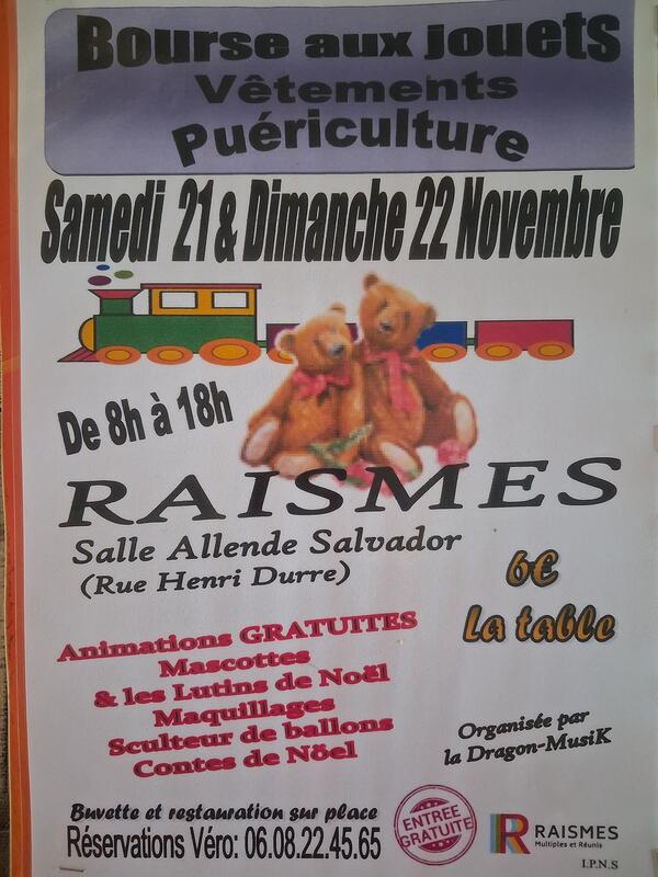 Bourse aux jouets vêtements et puériculture