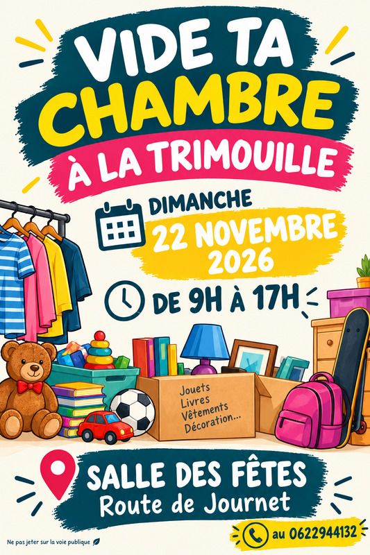 Vide ta chambre