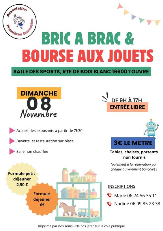 Bric à brac - bourse aux jouets