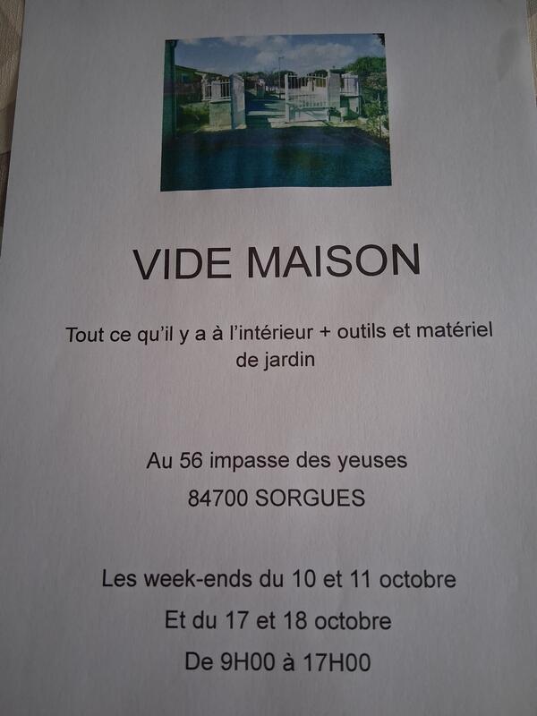 Vide maison