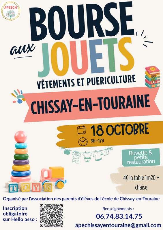 Bourse aux jouets - vêtements - puériculture