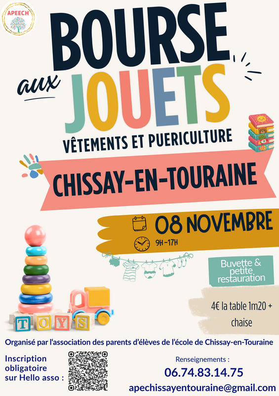 Bourse aux jouets - vêtements - puériculture