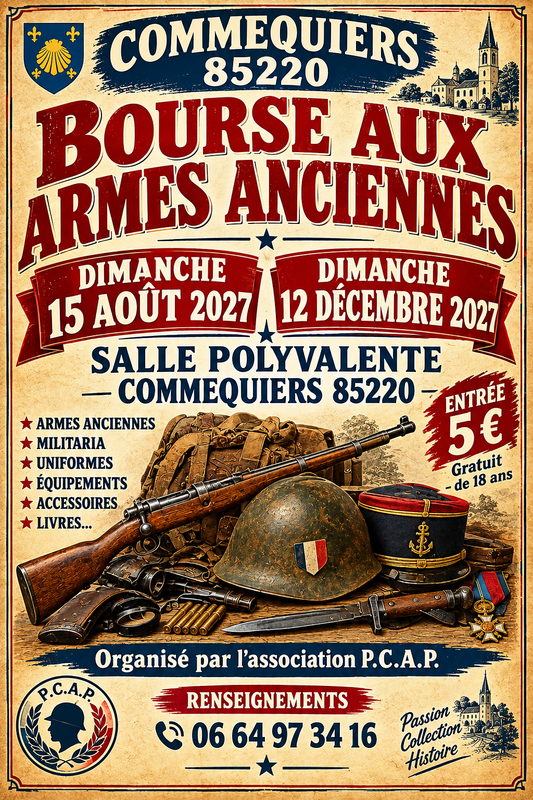 40ème bourse aux armes anciennes