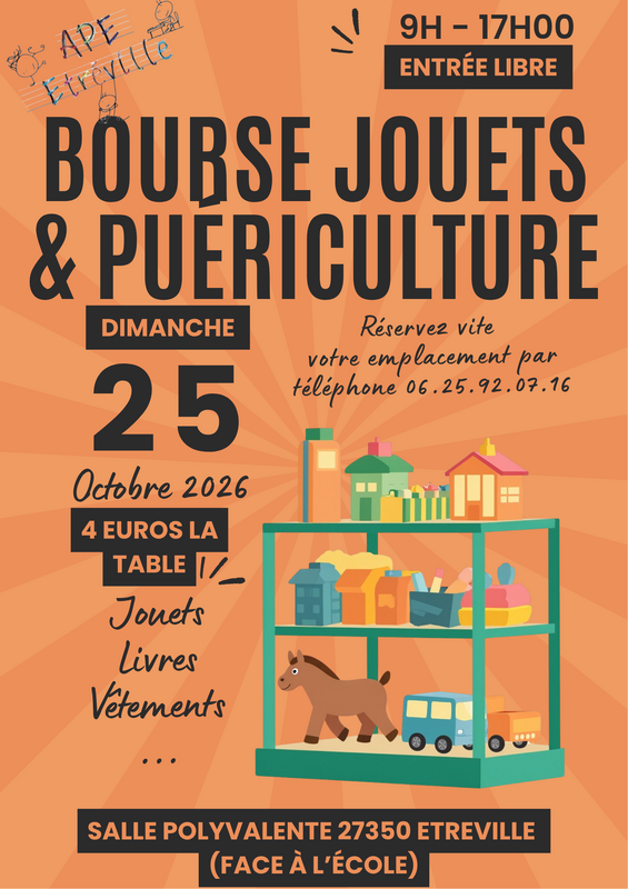Bourse aux jouets et puériculture