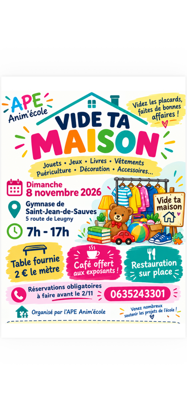 Vide ta maison