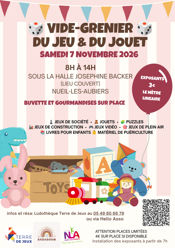 Vide grenier du jeu et du jouet