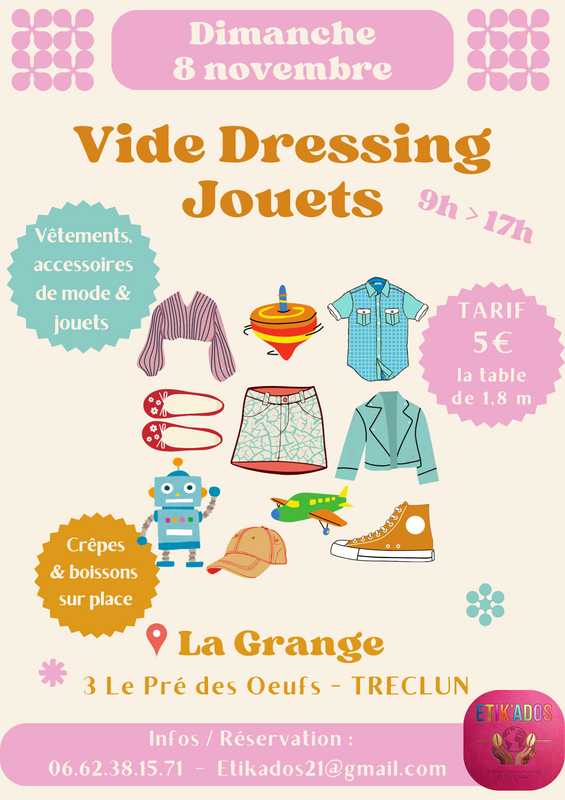 Vide dressing et jouets