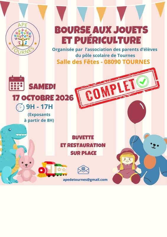 Bourses aux jouets et puériculture