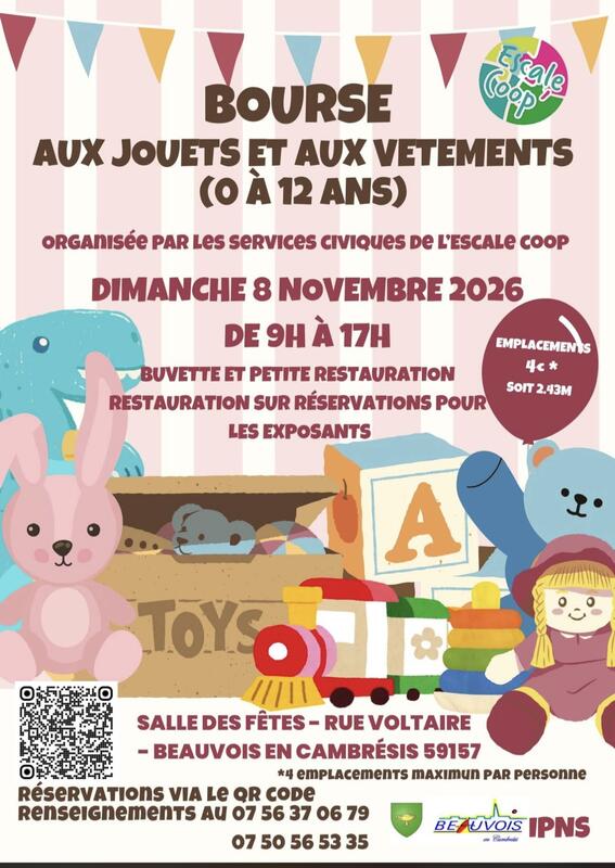 Bourse aux jouets - puériculture