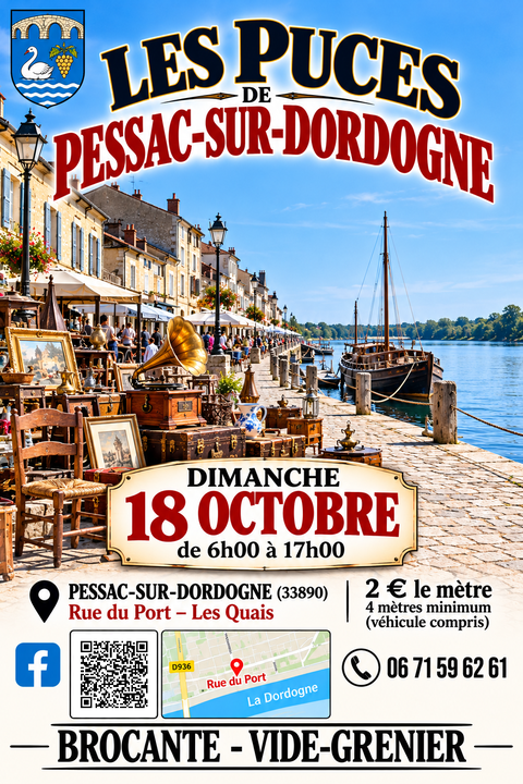 Les puces de pessac-sur-dordogne