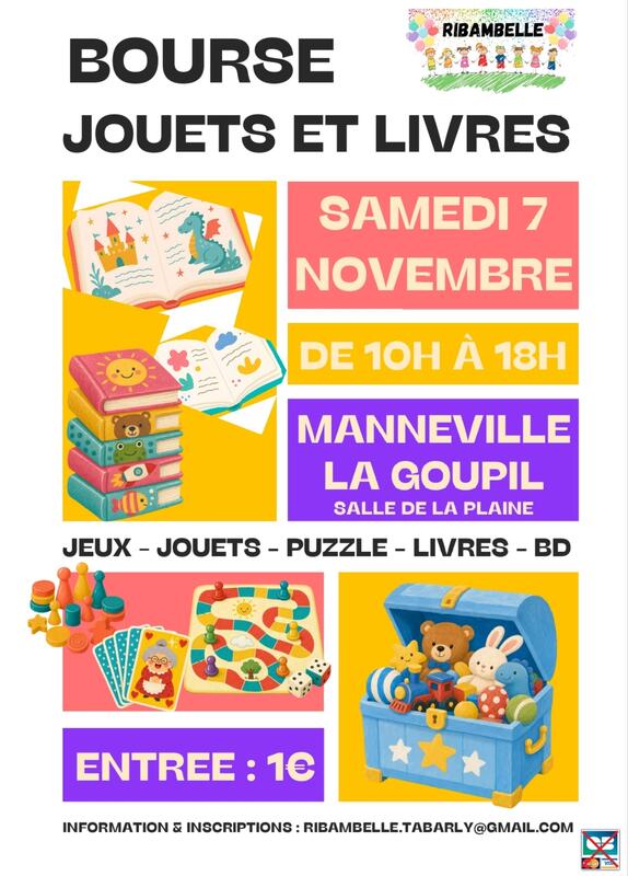 Bourse aux jouets et aux livres ribambelle
