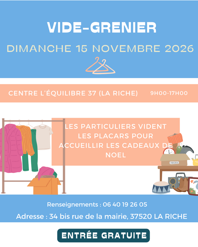 Vide grenier automne/hiver