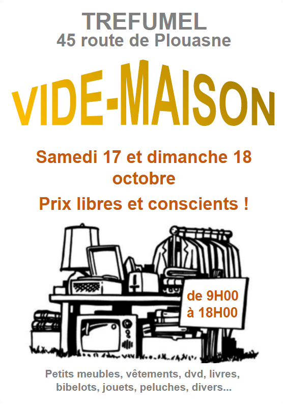 Vide maison prix libre et conscient