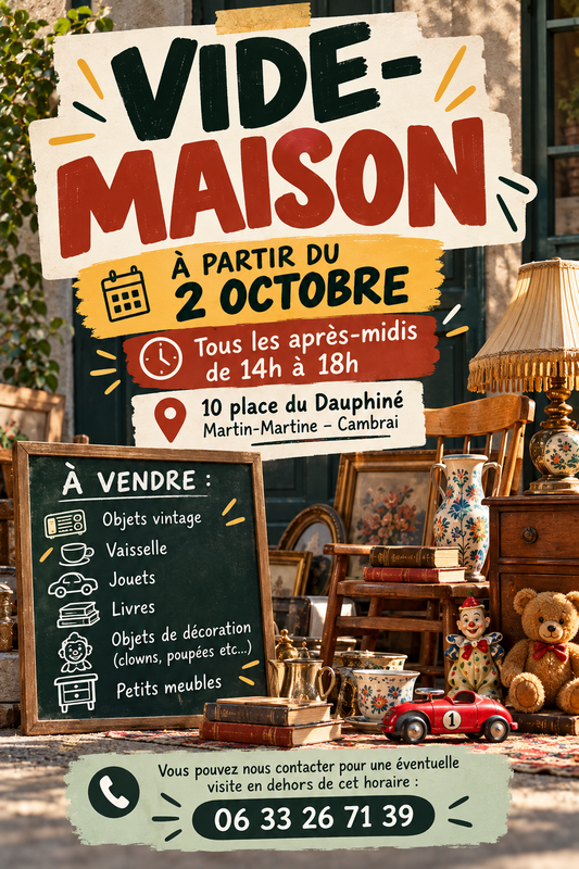Vide maison