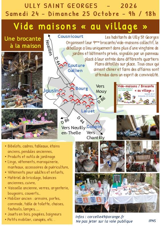 Vide maisons