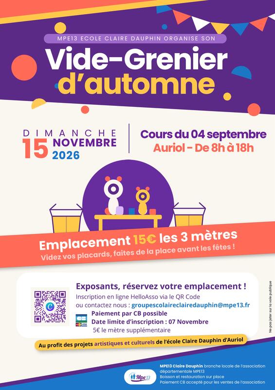 Vide-grenier d'automne