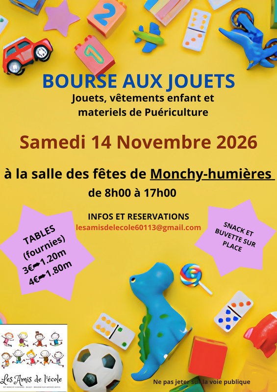 Bourse aux jouets
