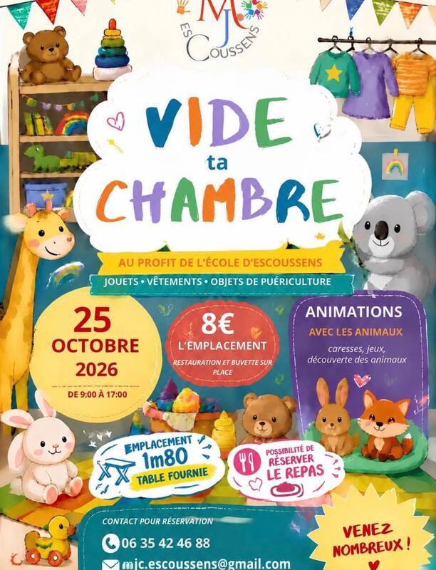 Vide ta chambre