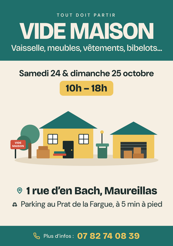 Vide-maison maureillas