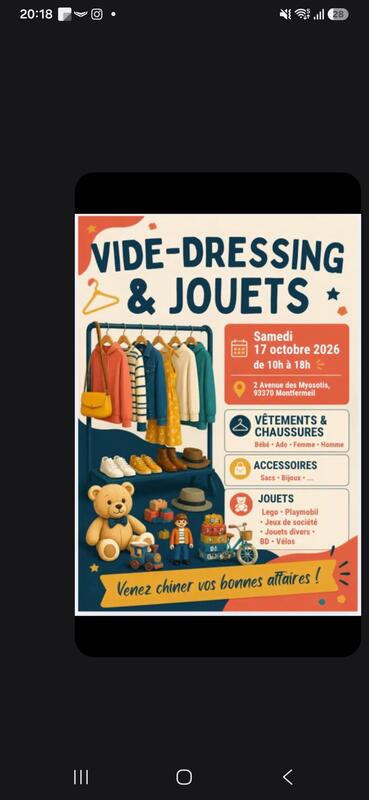 Vente vêtements