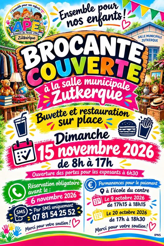 Brocante en salle