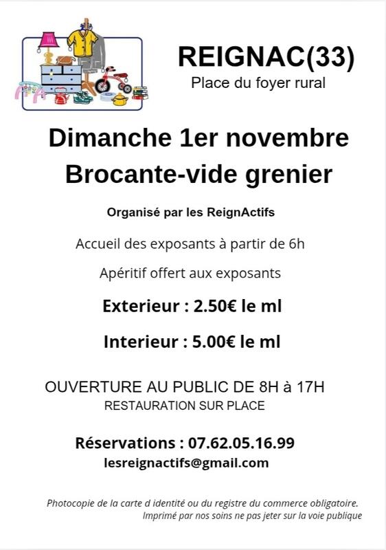 Brocante et vide-grenier