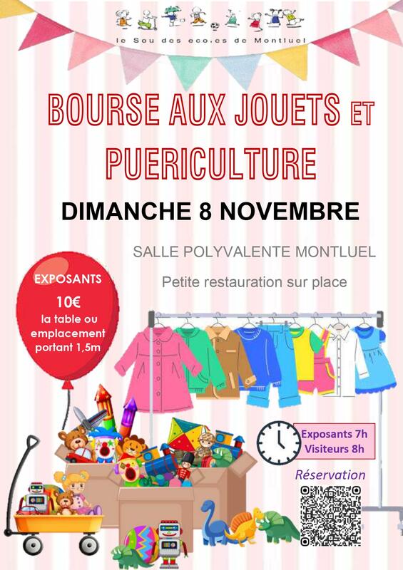 Bourse aux jouets et puériculture