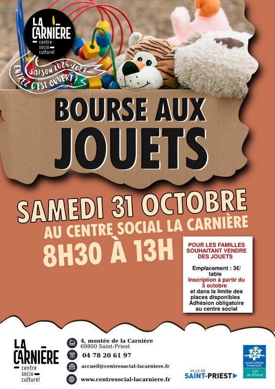 Bourse aux jouets