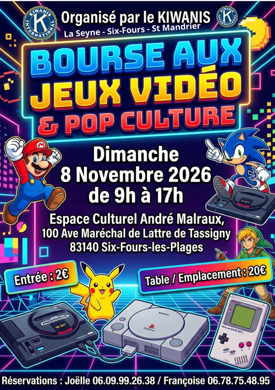 Bourse aux jeux vidéo