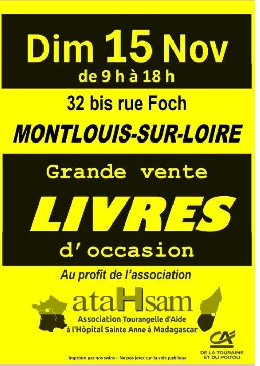 Grande vente de livres d'occasion