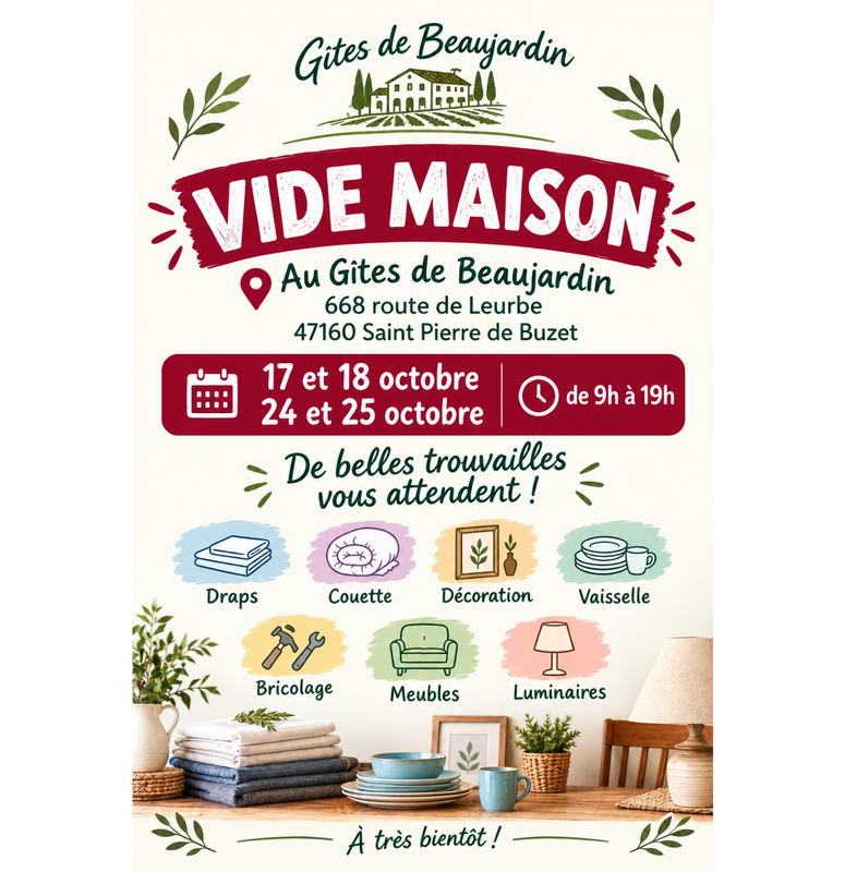 Vide maison