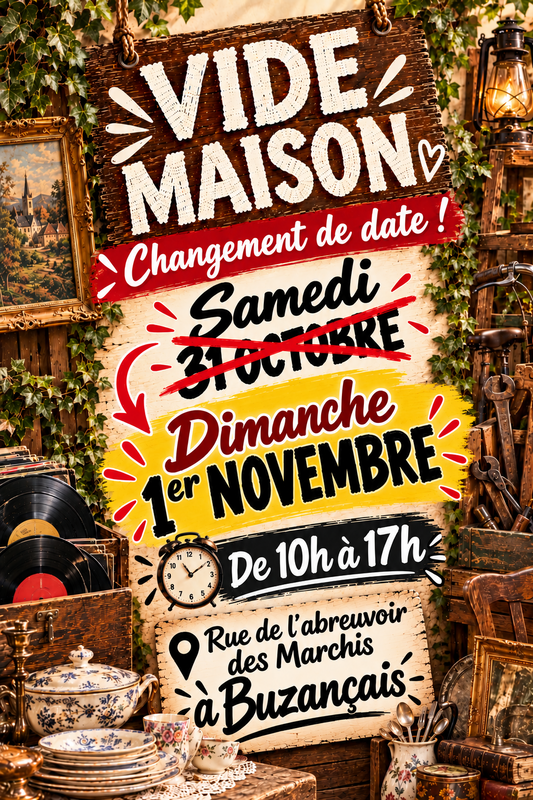 Vide maison