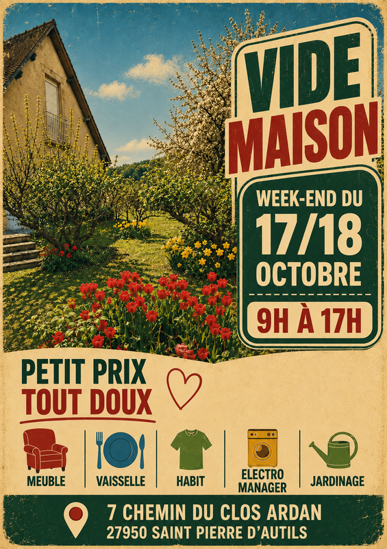 Vide maison